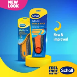 Pohjallinen Scholl Gel-Activ Work & Boot Large