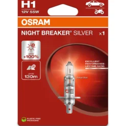 Polttimo Osram Night Breaker Silver H1