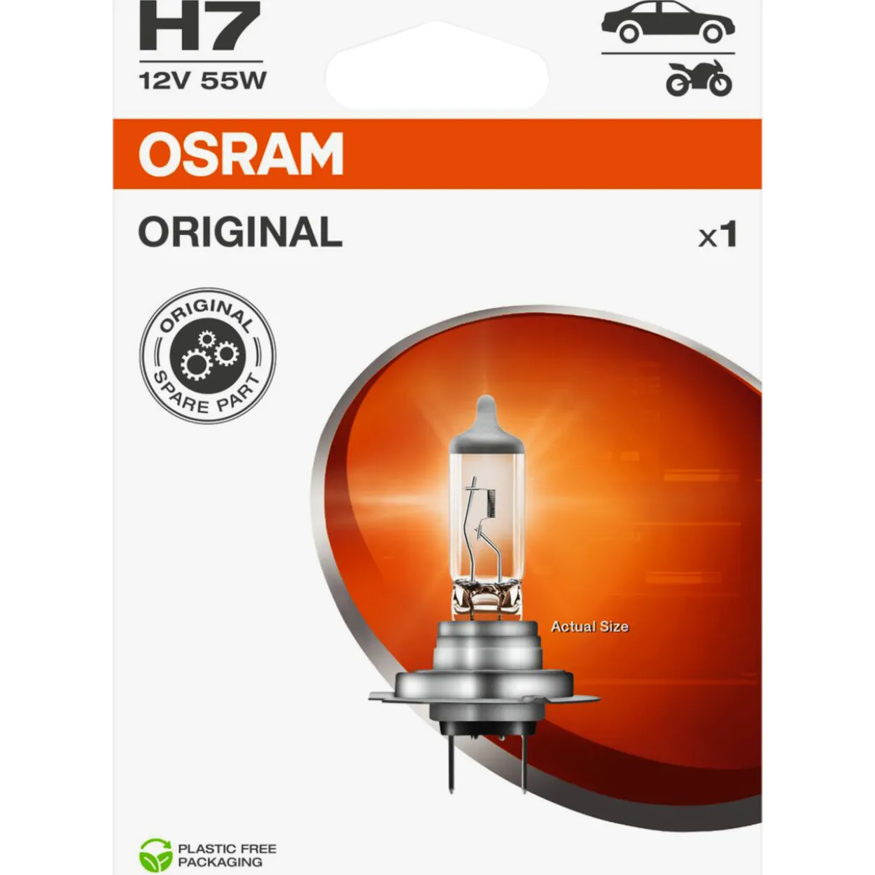Polttimo Osram Original H7