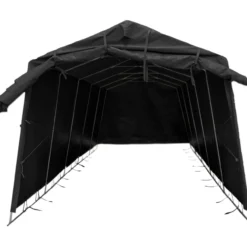 Pressutalli Fornorth 2,7 x 5,1 m, 500g/m2, musta