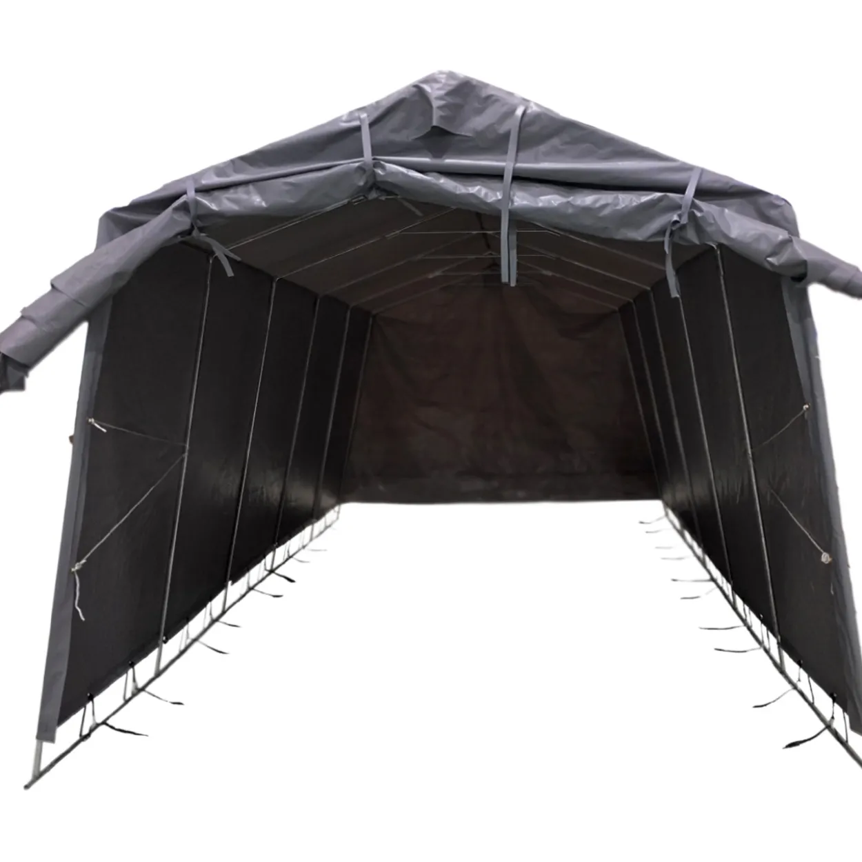 Pressutalli Fornorth 2,7 x 5,1 m, tummanharmaa