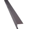 Päätypelti Keraplast, 40+40 mm, 90° tummanruskea 1,25 m + PC-täytesoiro