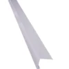 Päätypelti Keraplast, 40+40 mm, 90° vaaleanharmaa 3 m + PC-täytesoiro