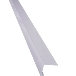 Päätypelti Keraplast, 40+40 mm, 90° vaaleanharmaa 1,25 m + PC-täytesoiro