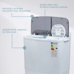 Pulsaattoripesukone Lykke Pro 2000