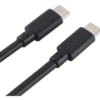 Punottu kaapeli Mobia USB-C, USB-C 60 W musta, 2 m
