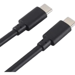 Punottu kaapeli Mobia USB-C, USB-C 60 W musta, 2 m