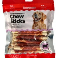 Purutikku Dogman 25 kpl 313 g lampaanlihalla