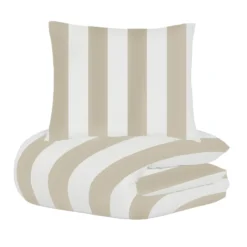 Pussilakanasetti Kotikulta 150 x 210 cm Block Stripe beige