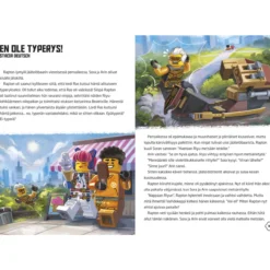 Puuhakirja lelulla LEGO Ninjago Lohikäärmeet kiikkiin!