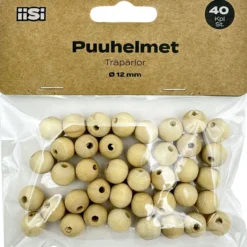 Puuhelmet Iisi 12 mm 40 kpl