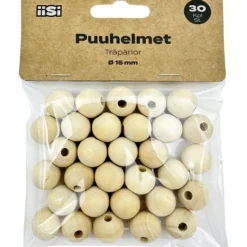 Puuhelmet Iisi 15 mm 30 kpl