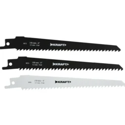 Puukkosahanterä 150mm 3kpl