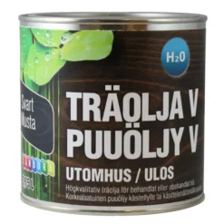 Puuöljy V 0,75 l musta