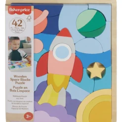 Puupalapeli Fisher-Price Avaruus