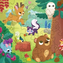 Puupalapeli Ravensburger 22 palaa Forest Animals