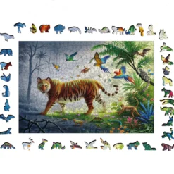 Puupalapeli Ravensburger 500 palaa Tiger