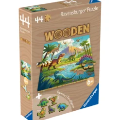 Puupalapeli Ravensburger 44 palaa Dinosaurus