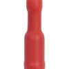 Pyöröpistoke 4 mm punainen, 10 kpl