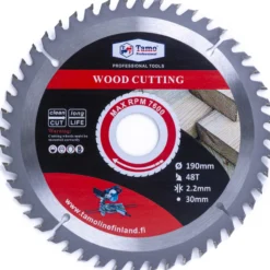 Pyörösahanterä Tamo Professional 190 mm x 48T x 30 mm