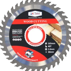 Pyörösahanterä Tamo Professional 165 mm x 40T x 30 mm