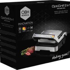Pöytägrilli OBH Nordica OptiGrill 2in1 GO772DS0