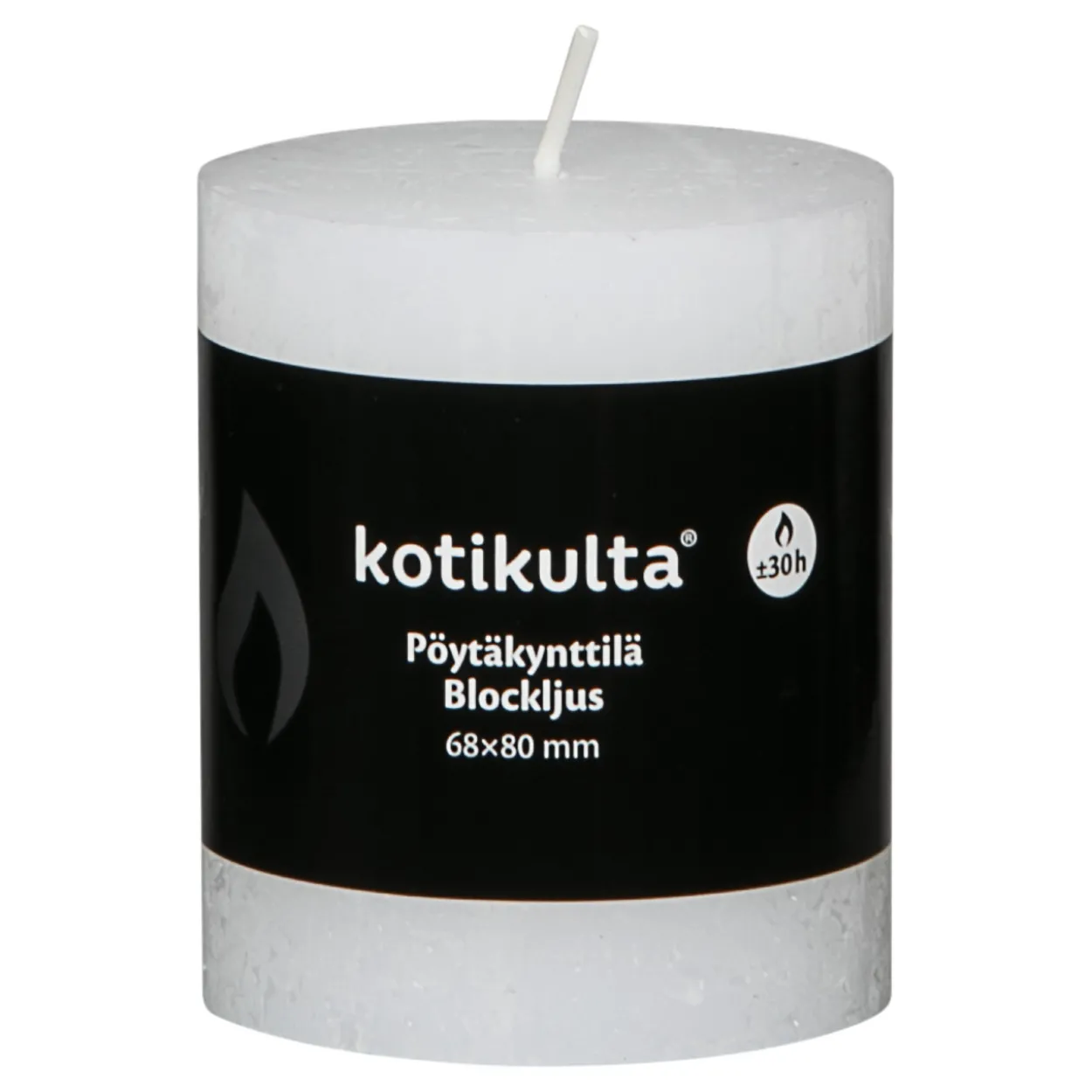 Pöytäkynttilä Kotikulta Rustic 7 x 8 cm