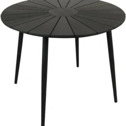 Pöytä Parco Arezza Ø90 cm, musta