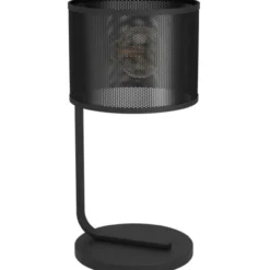Pöytävalaisin EGLO Manby 40W 24x48,5cm musta