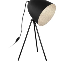 Pöytävalaisin Lumimart Mareperla E27 musta