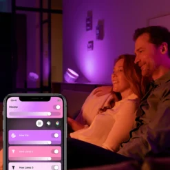 Pöytävalaisin Philips Hue Iris, valkoinen