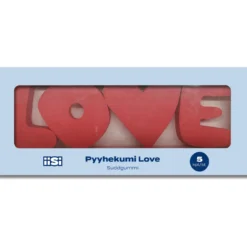Pyyhekumi Iisi 4 kpl LOVE