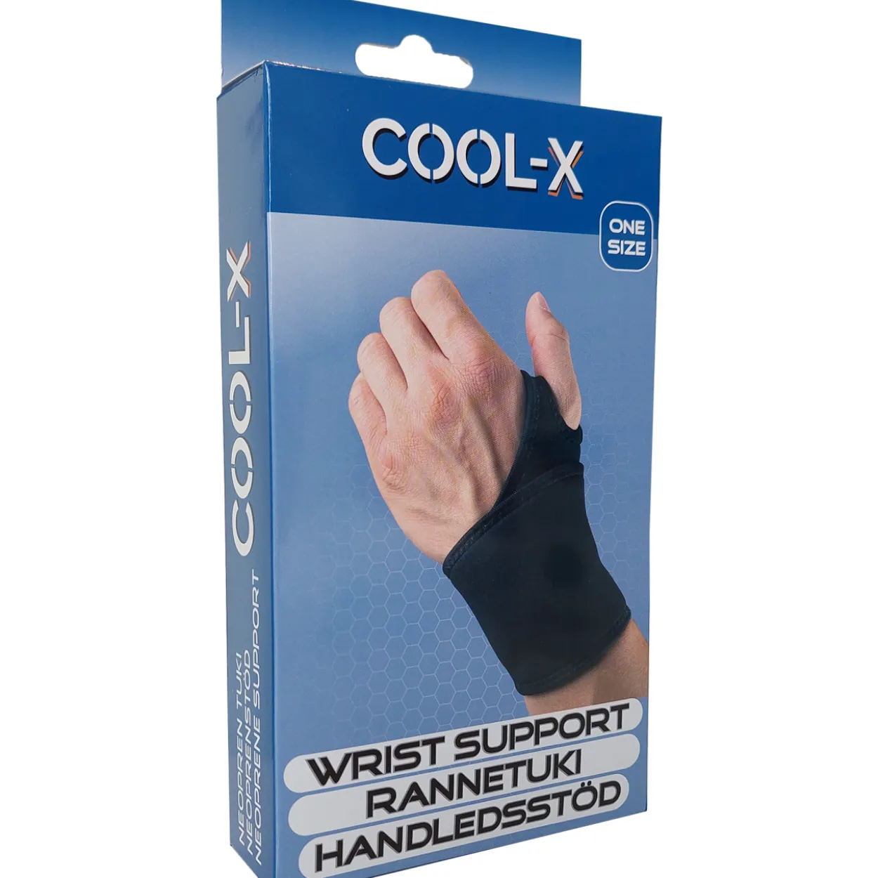 Rannetuki Cool-X peukalopitimellä