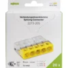 Rasialiitin Wago 5-Nap 0.5-2.5mm² keltainen