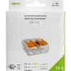 Rasialiitin Wago 3-Nap vipu 12 kpl