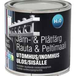 Rauta- ja peltimaali Landora 0,75 l musta