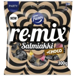 Remix Fazer 300 g salmiakki +choco