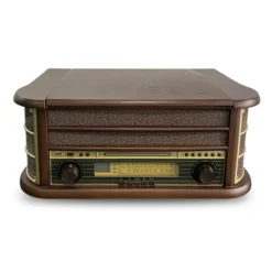 Retrolevysoitin Ideale+ AM/FM-radiolla
