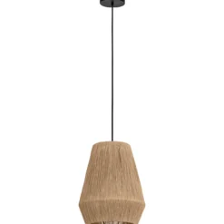 Riippuvalaisin EGLO Alderney 40W Ø30cm naru/musta