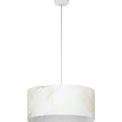 Riippuvalaisin EGLO Bucamaranga 40W Ø53cm valkoinen/kulta
