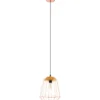 Riippuvalaisin Eglo E27-LED-A60 4 W kupari/ruskea
