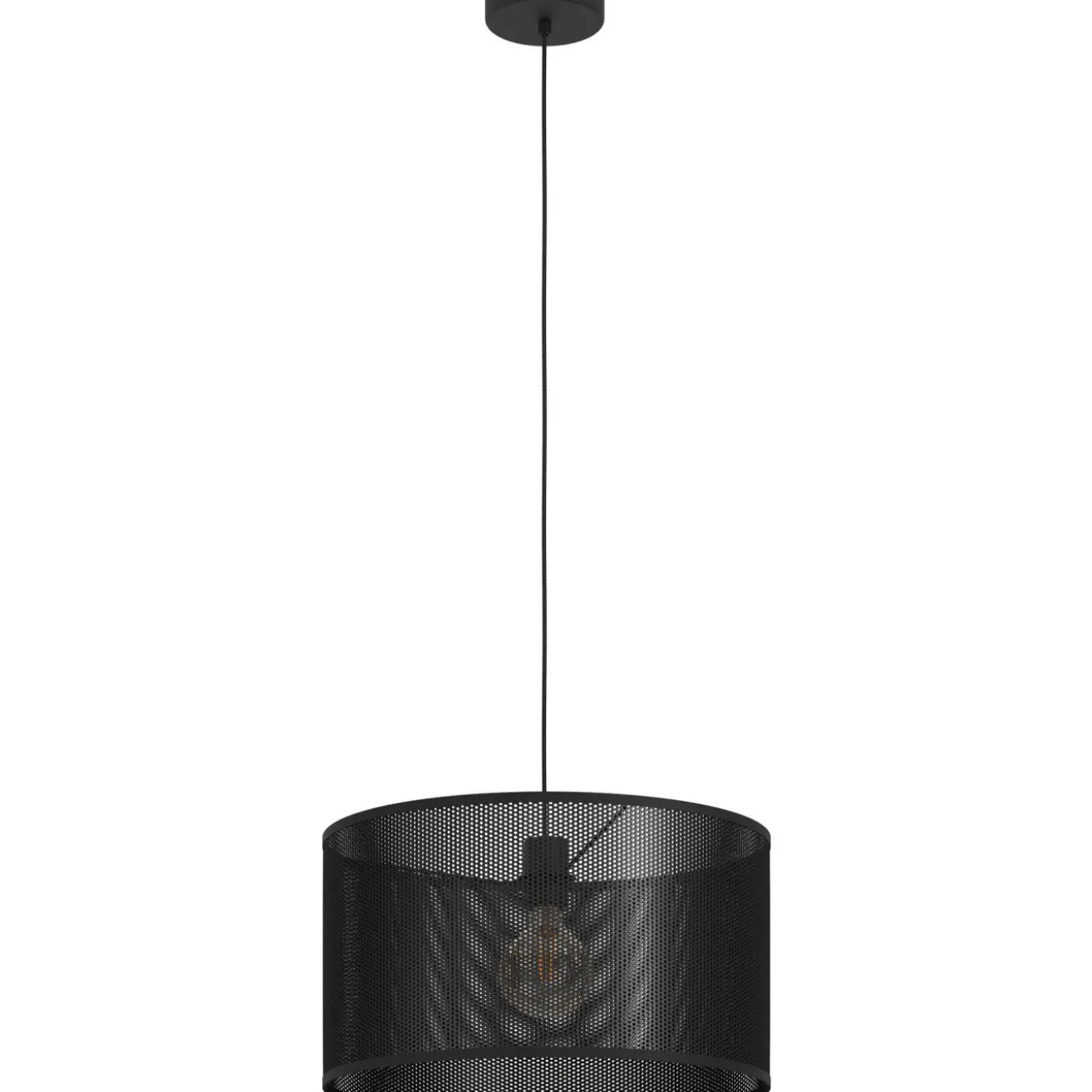 Riippuvalaisin EGLO Manby 40W Ø45cm musta