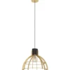 Riippuvalaisin EGLO Stillington 40W Ø41,5cm kulta/musta