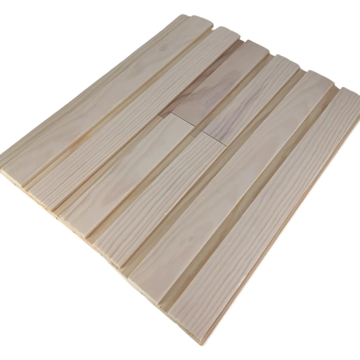 Rimapaneeli Cent STS Valeura 15x95x2380, Mänty, Valkolakattu, Päätypontattu, 5 kpl