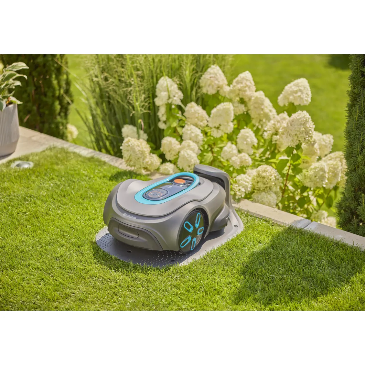 Robottiruohonleikkuri Gardena smart SILENO free 1500 Rajalangaton