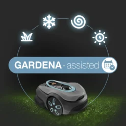 Robottiruohonleikkuri Gardena smart SILENO sense 400, rajalangaton