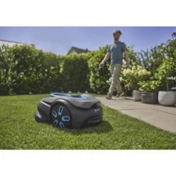 Robottiruohonleikkuri Gardena smart SILENO sense 400, rajalangaton