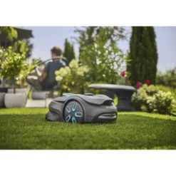 Robottiruohonleikkuri Gardena smart SILENO sense 400, rajalangaton