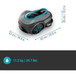 Robottiruohonleikkuri Gardena smart SILENO free 1000 Rajalangaton