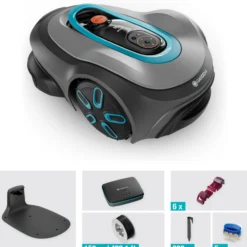 Robottiruohonleikkuri Gardena smart SILENO max 800 DuoConnect